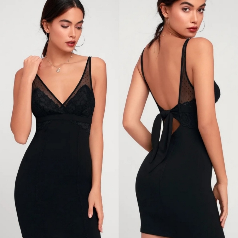 Free People Black Dress